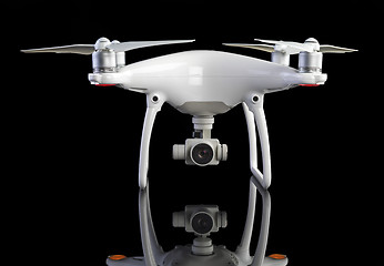 Image showing Studio photo of a drone aircraft