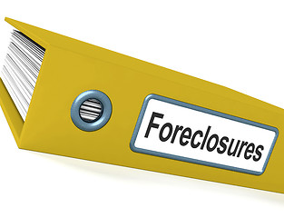 Image showing Foreclosures File Shows Bankruptcy And Eviction