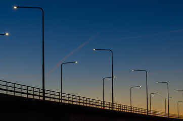 Image showing Oland Bridge detail