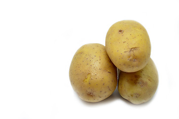 Image showing Ratte potatoes heap