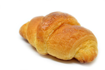 Image showing Fresh baked croissant