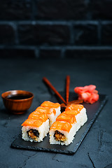 Image showing sushi