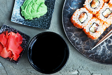 Image showing sushi