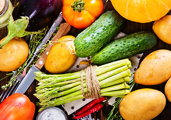 Image showing fresh vegetables