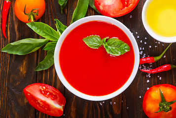 Image showing tomato soup