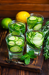 Image showing cucumber drink