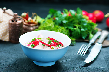 Image showing radish salad