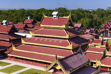 Image showing Mandalay Palace.Myanmar