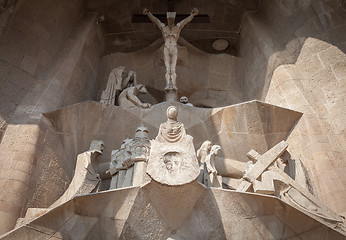 Image showing Sagrada Familia detail