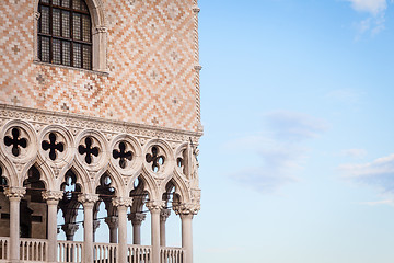 Image showing Venice, Italy - Palazzo Ducale detail