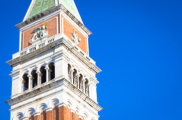 Image showing St Mark Campanile in Venice