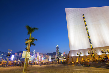 Image showing hong kong night