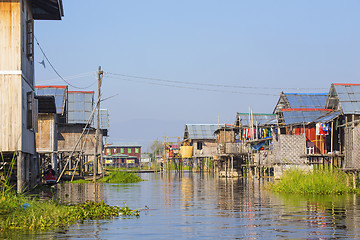 Image showing Inle Lake, Myanmar.