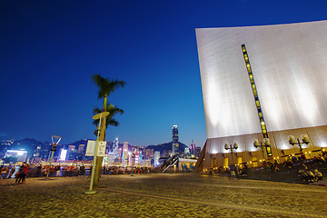 Image showing hong kong night