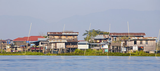 Image showing Inle Lake, Myanmar.