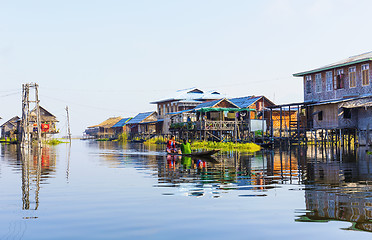 Image showing Inle Lake, Myanmar.