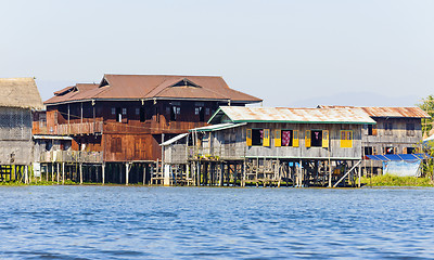 Image showing Inle Lake, Myanmar.