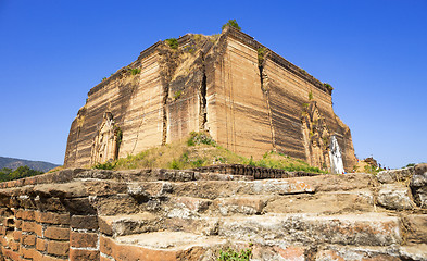 Image showing Mingun Pahtodawgyi Temple in Mandalay, Myanmar