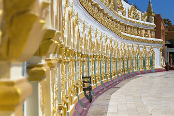 Image showing Umin Thounzeh temple in myanmar