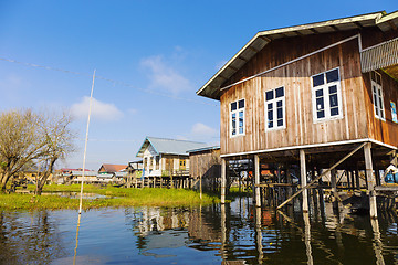 Image showing Inle Lake, Myanmar.