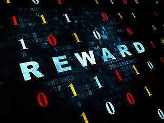 Image showing Business concept: Reward on Digital background