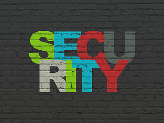 Image showing Safety concept: Security on wall background