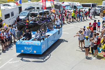 Image showing Krys Vehicle in Alps - Tour de France 2015