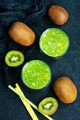 Image showing kiwi smoothie