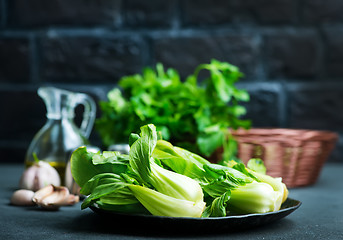 Image showing pak choi