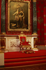 Image showing  Throne of Emperor Peter the Great