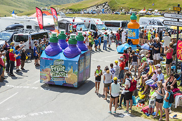 Image showing Teisseire Caravan in Alps - Tour de France 2015