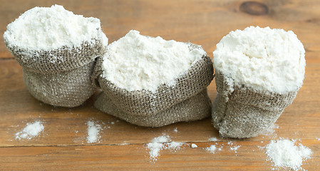 Image showing flour in sack