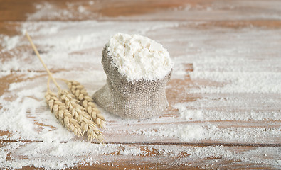 Image showing wheat flour