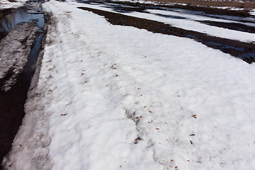 Image showing dirty road