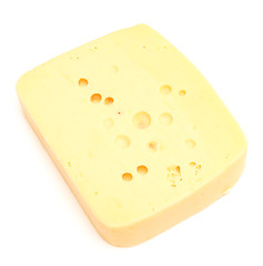 Image showing cheese on white