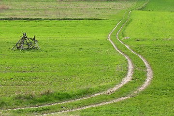 Image showing Green field.