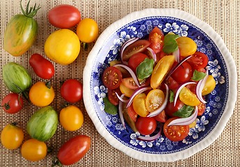 Image showing Tomato salad.