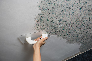 Image showing Pasting liquid wallpaper