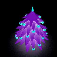 Image showing Christmas tree. 3d illustration