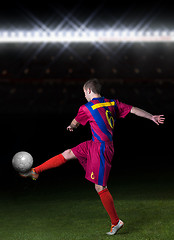 Image showing soccer player