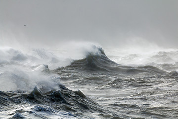 Image showing Waves and Spindrift