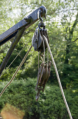 Image showing Rope pully