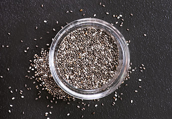 Image showing chia  seeds