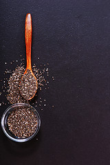 Image showing chia  seeds