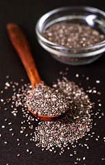 Image showing chia  seeds