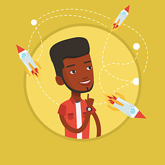 Image showing Business start up vector illustration.