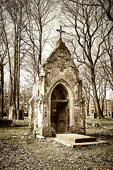 Image showing old damaged chapel