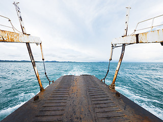 Image showing Ferry to Koh Chang in Thailand