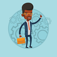 Image showing Successful business idea vector illustration.