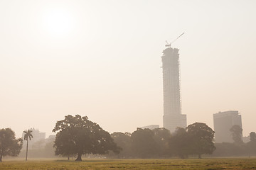 Image showing Kolkata (Calcutta) skyline